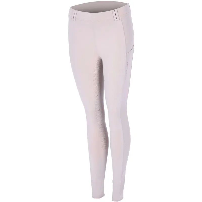 Schockemöhle Air Sporty Riding Leggings – Stone Grey, Full-Grip Design, Ss26 1