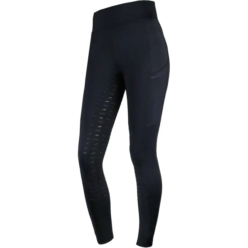 Schockemöhle Equinox Pocket Full-Grip Riding Tights – Ocean Blue 1