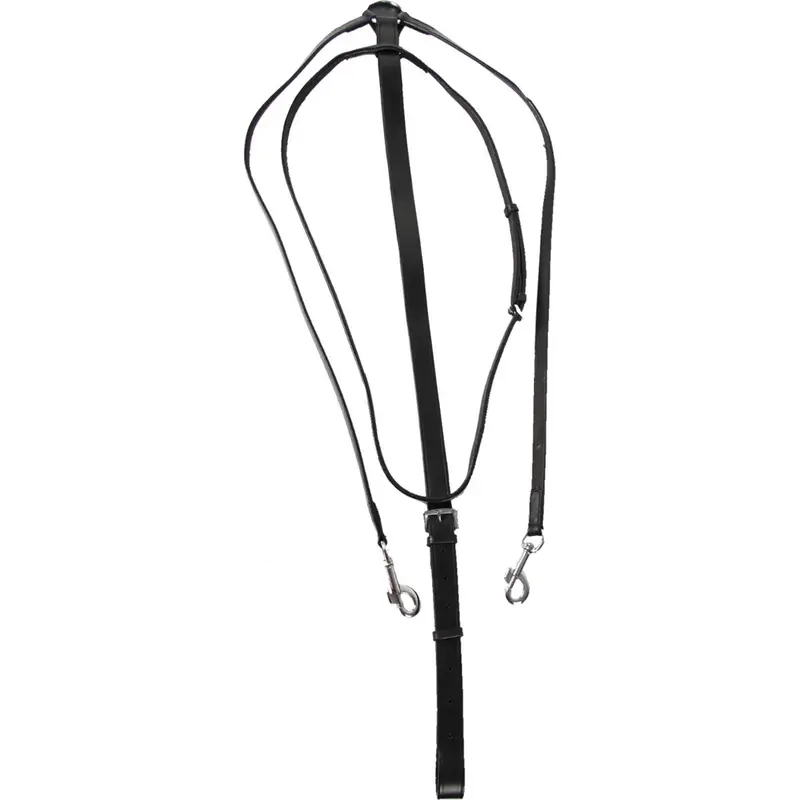 Star Thiedemann Black Martingale For Dressage And Training 1