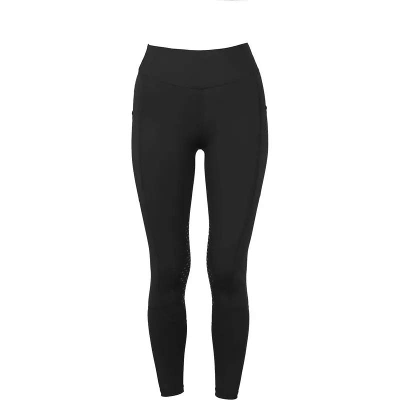 Stockholm Equestrian Movement Jump Full-Seat Riding Tights – All Black 1