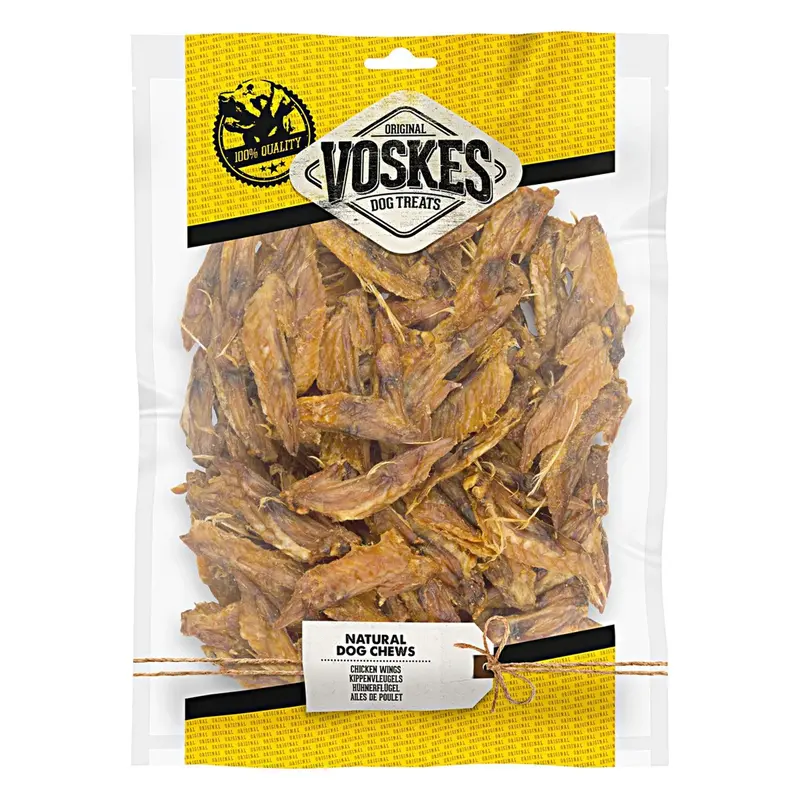 Voskes Chicken Wing Dog Chews – Natural & Air-Dried 1