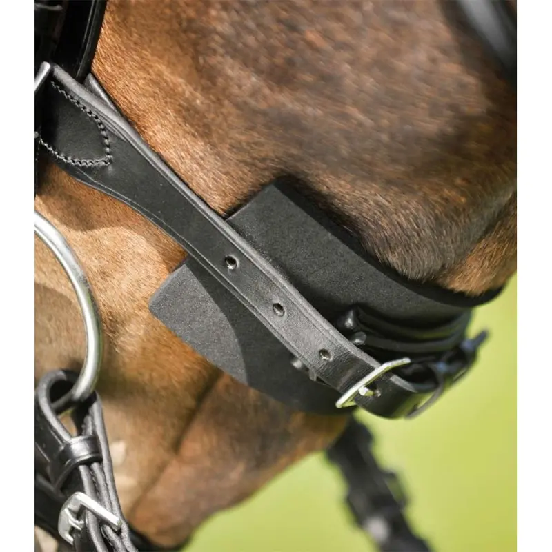 Waldhausen Black Chin Guard For Horses 1