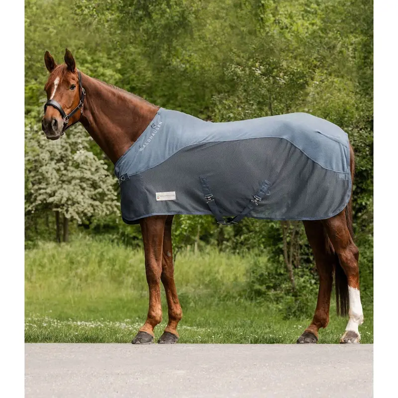 Waldhausen Fleece Comfort Fly Sheet In Chalk Blue 1