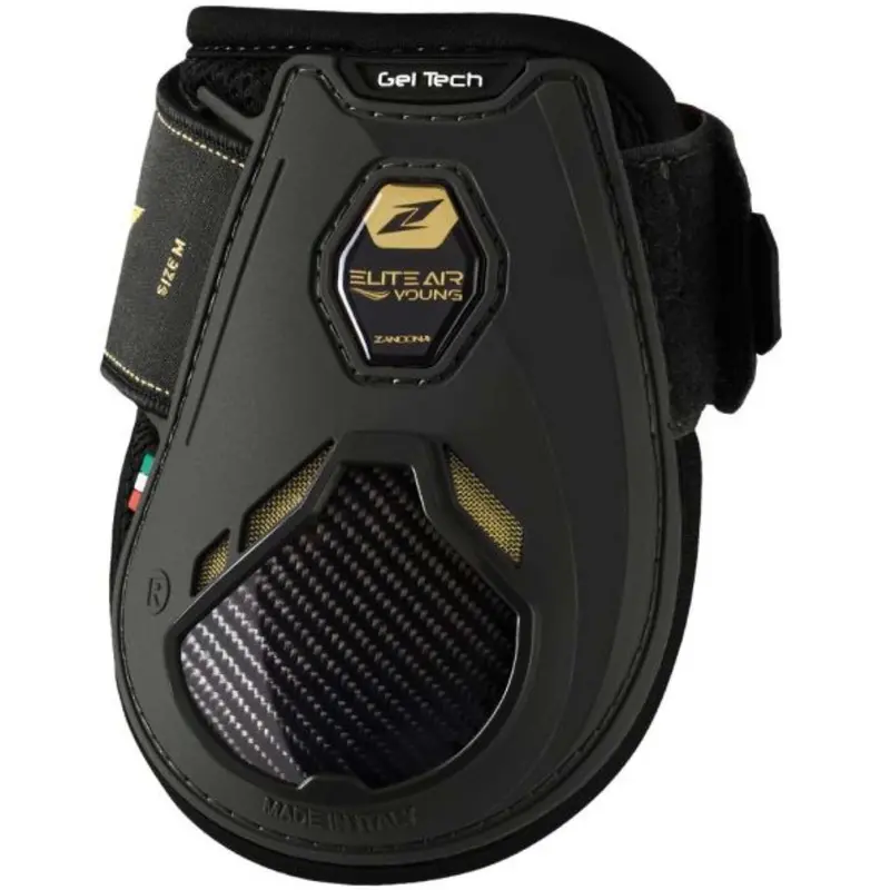 Zandona Elite Air Young Competition Brushing Pads – Black 1