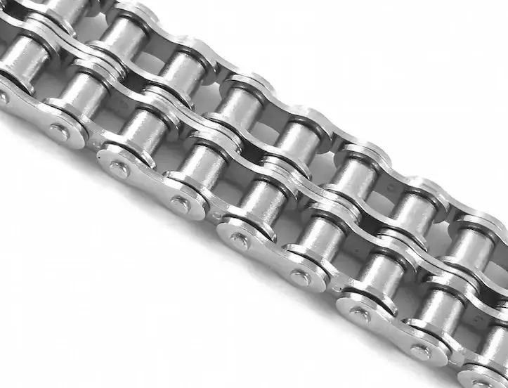 12B-2 Stainless Steel Roller Chain – Metric Double-Strand, 10-Foot Boxed Length 1