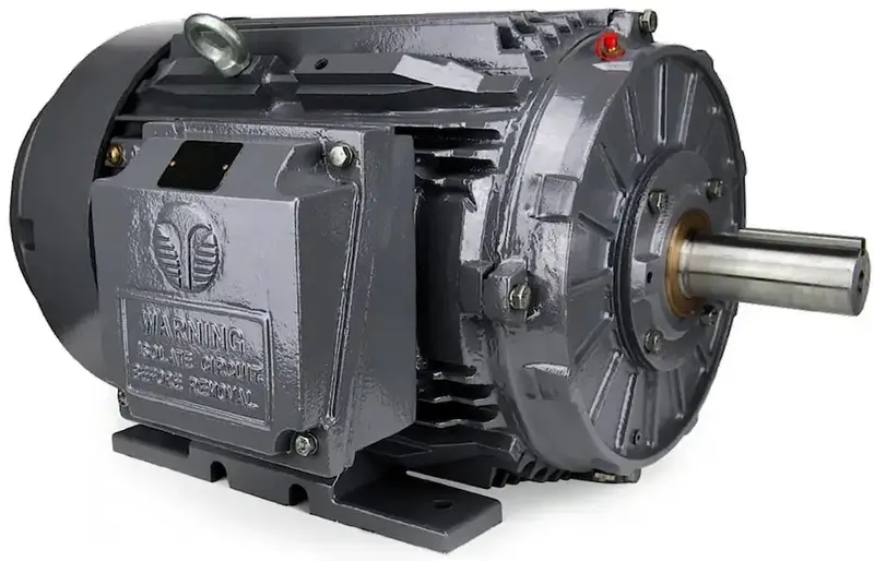 30 Hp Severe-Duty Electric Motor — 1800 Rpm, Rigid Base, Frame 286T 1