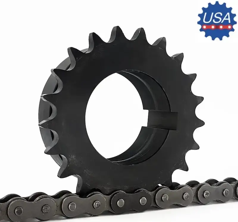 50P16H Taper-Bushed Sprocket – Modular Design For Quick Bore Adjustments 1