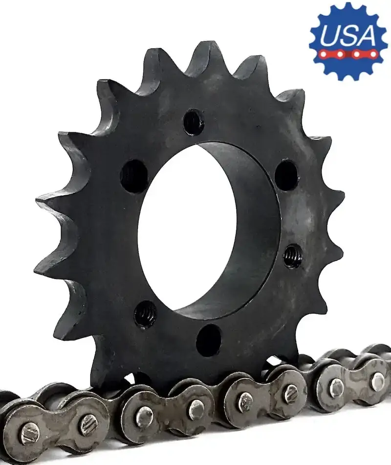 60Sh14 Premium Sprocket – High-Strength Alloy Steel, Ansi 60 Series 1