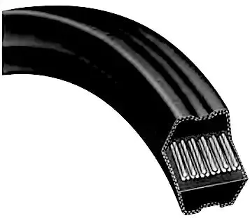 Bb128 Double-Sided Classical V-Belt – 130.9" Effective Length 1