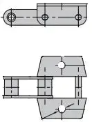 Ca550V K1 F3 Chain Attachment – Ansi-Compatible, High-Strength Steel Link 1