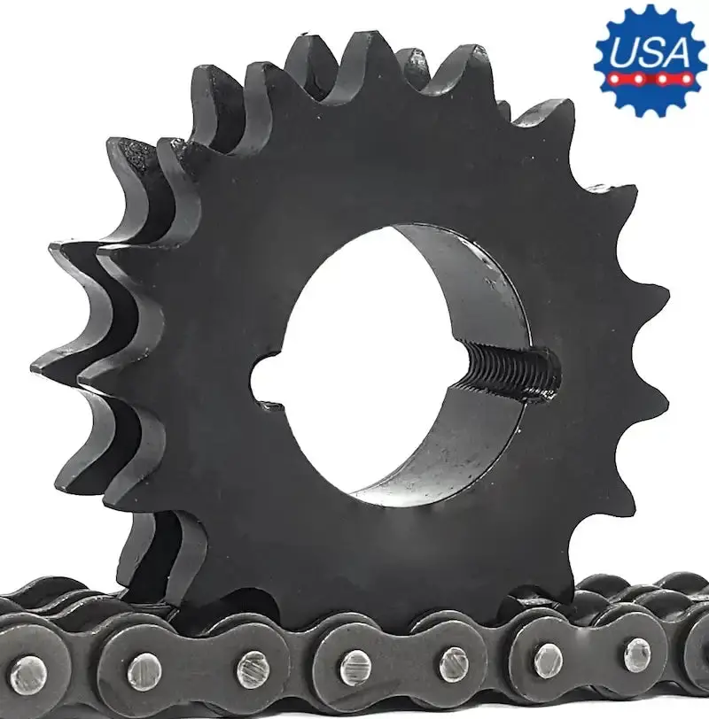 D50Atb16H Taper-Lock Sprocket – 50 Pitch, 16 Tooth, Taper Bushed Hub 1