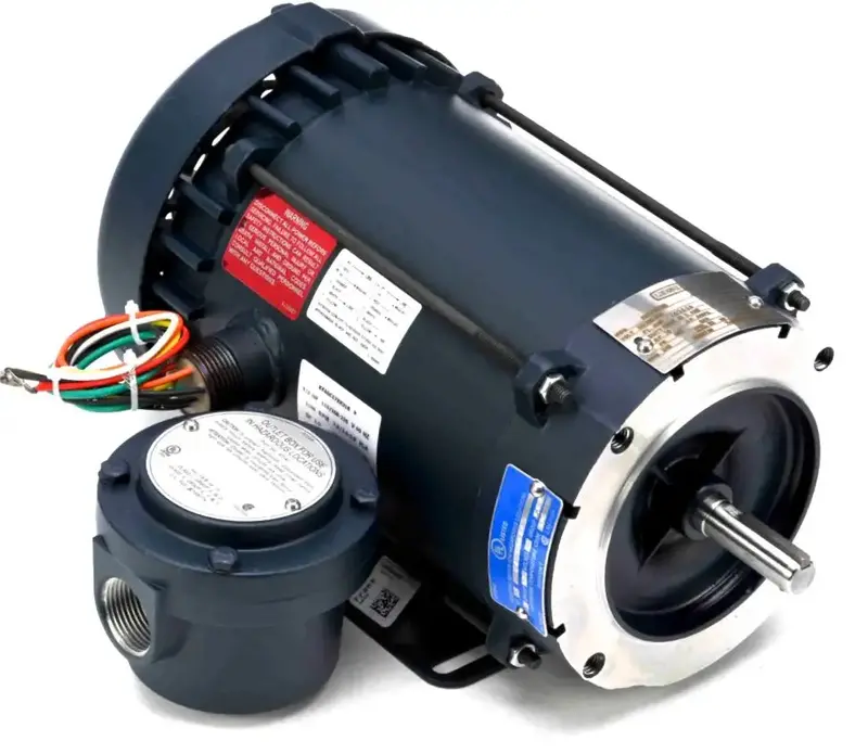 Leeson 1/3 Hp Explosion-Proof Motor – Frame 56C 1