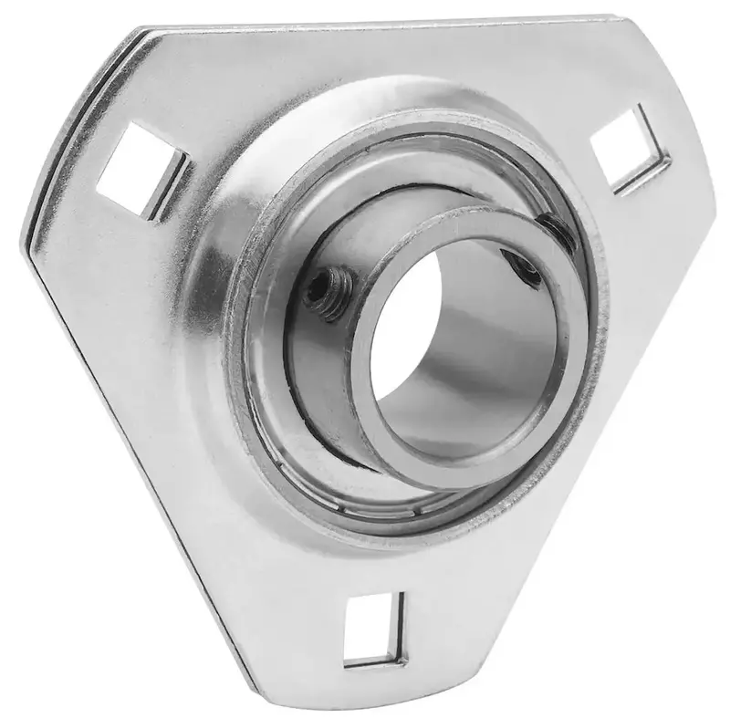 Sbpft206 3-Bolt Stamped Steel Flange Bearing – 30Mm Bore 1