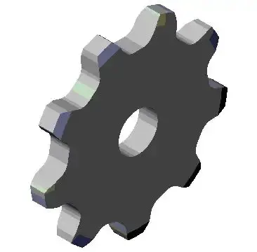 X-458A8 Industrial Sprocket 1